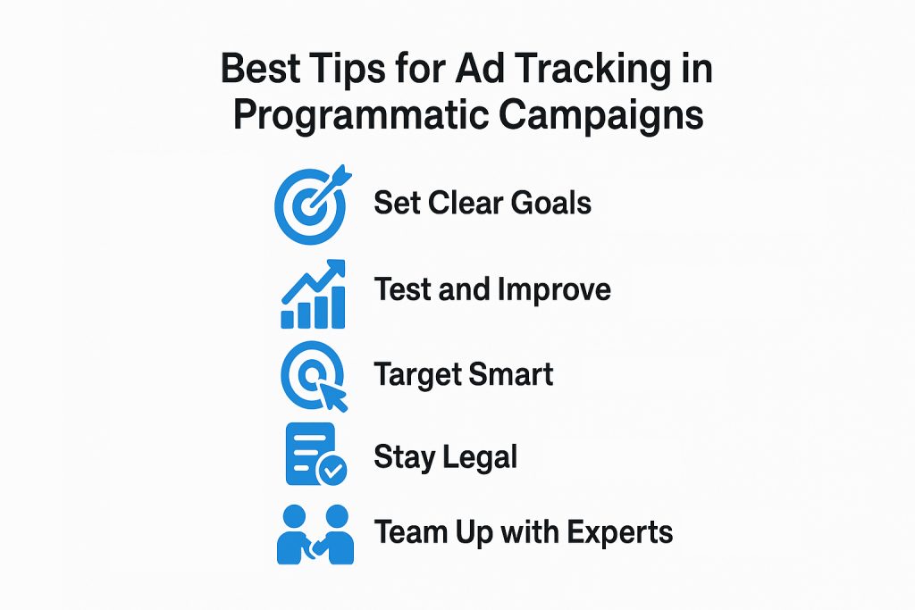 Best practices for ad tracking in programmatic advertising